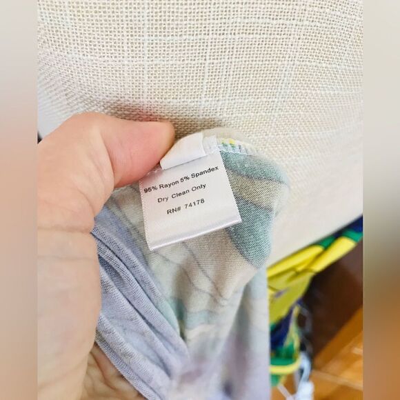 Toast | colorful halter top midi dress | size medium - Picture 3 of 7